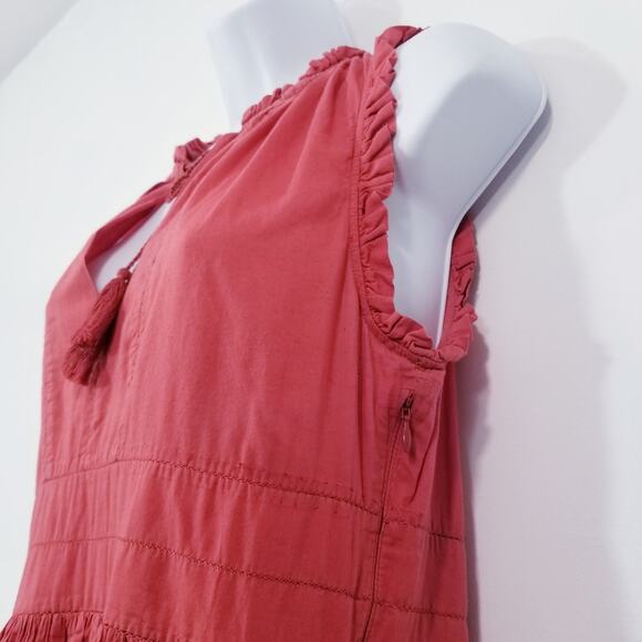 Ulla Johnson Tassels  Midi Dress with Pockets - Picture 10 of 13